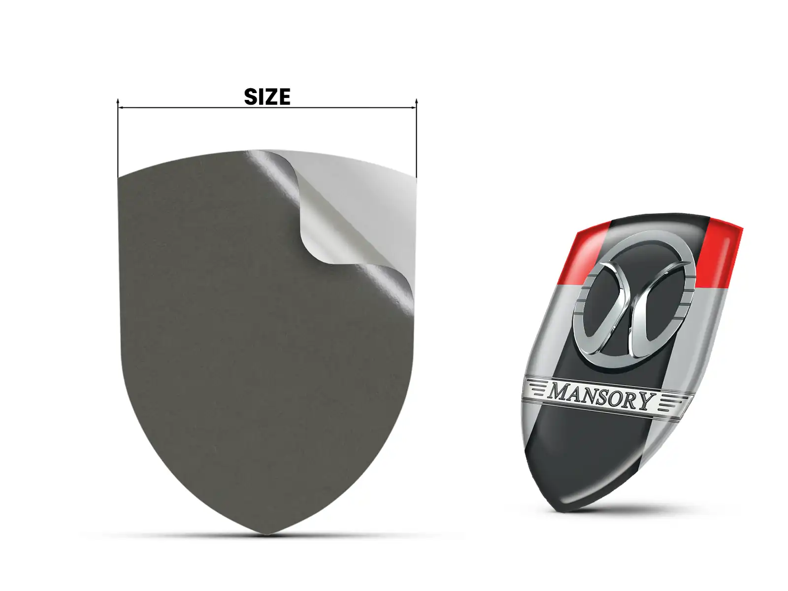 Mansory Striscioni Parabrezza Resistenti Pregiati Professionali